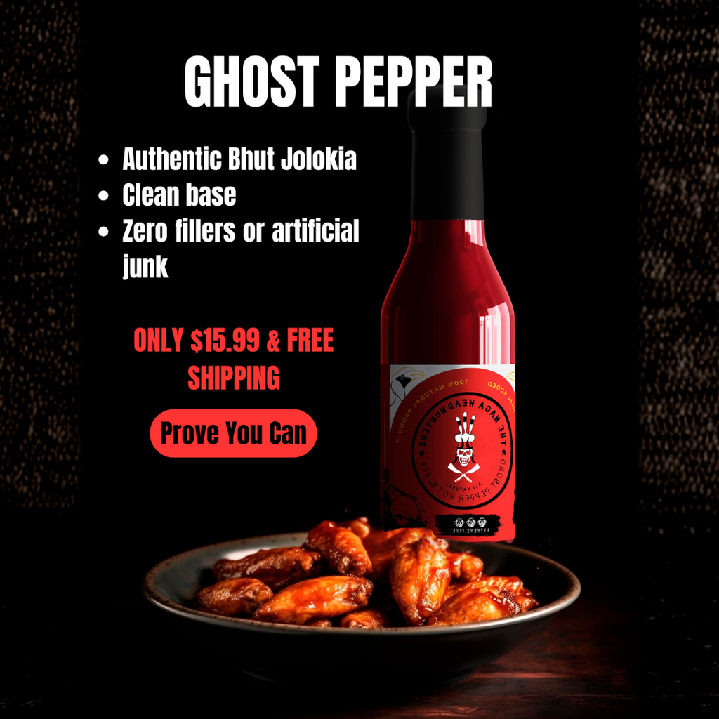 Ghost Pepper Sauce — Original Extreme Fire: $4 Thanksgiving Discount !!!!